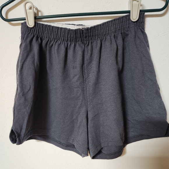 Soffe Pants - Soffe Junior's Charcoal Athletic Shorts